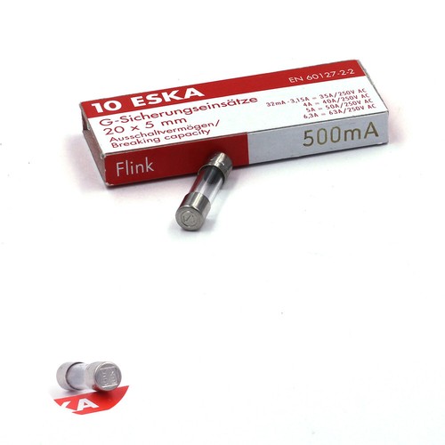 Fusible verre 5x20 rapide - fusible,
