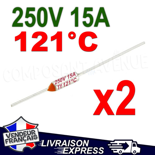 Fusibles thermiques 121 - 2, tf