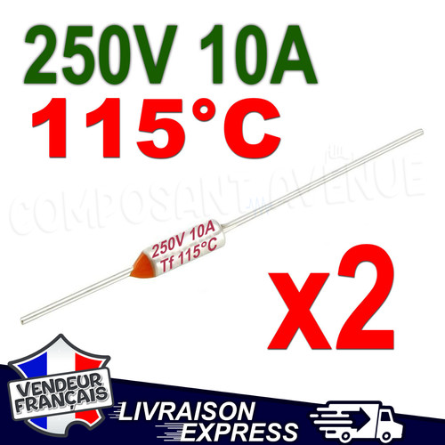 Fusibles thermiques 115 tf - 2,
